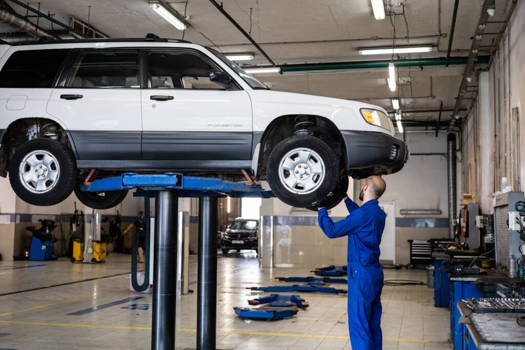 APK keuring, Garage auto monteur